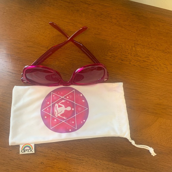 Rainbow OPTX Translucent style glasses. 
3 pairs total, $30 EA or all 3 for $80 - Picture 4 of 5